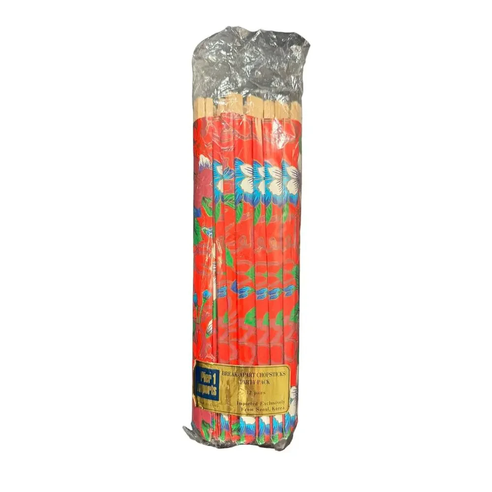Vintage Pier 1 Imports Break Apart Chopsticks Part Pack of 19 Open Box